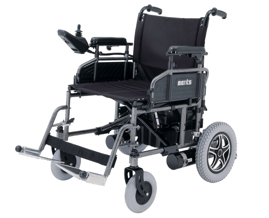 Travel-Ease Portable Folding Power Wheelchair by Merits 16/18/20